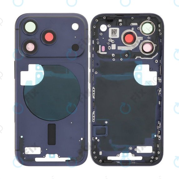 Stražnje kućište za iPhone 17 Pro Max, Dark Blue