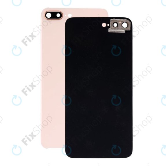 Apple iPhone 8 Plus - Staklo stražnjeg kućišta + držač kamere (zlato)