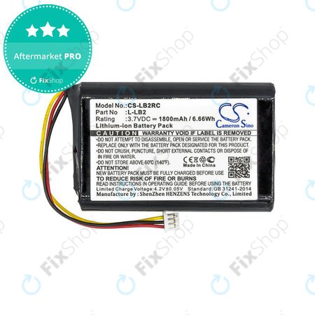 Baterija za Logitech MX1000, 1800mAh, Li-Ion, 3.7V, L-LB2, HQ