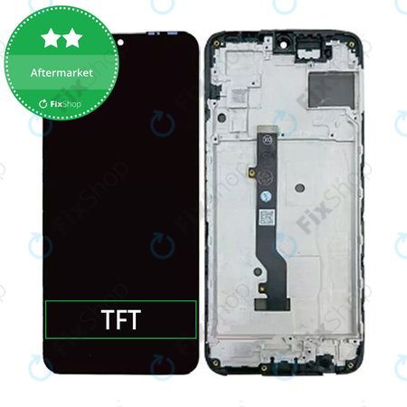 Infinix Note 12 - LCD zaslon + zaslon osjetljiv na dodir + okvir (Force Black) TFT