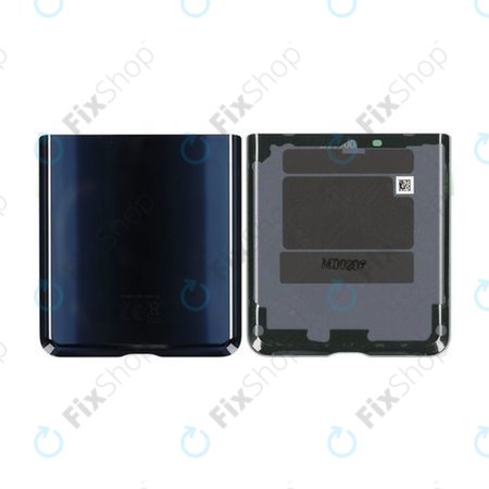 Samsung Galaxy Z Flip F700N - Poklopac baterije (donji dio) (zrcalno crna) - GH82-22204A Originalni servisni paket