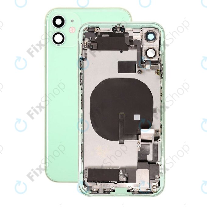 Apple iPhone 11 - Stražnje Maska s malim dijelovima (zeleno)