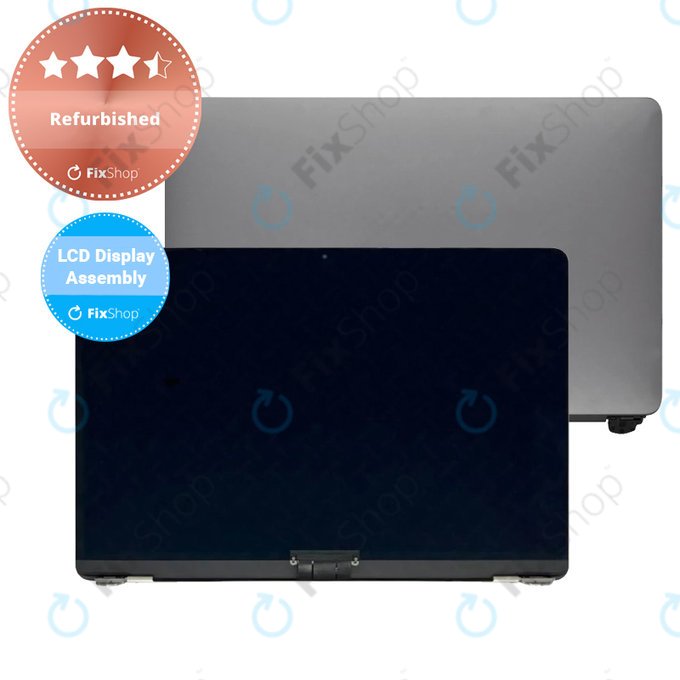 Apple MacBook Air 13" M2 A2681 (2022) - LCD zaslon + prednje staklo + kućište (Space Gray) Refurbished