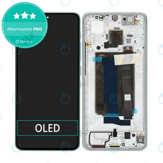 Xiaomi Poco X7 Pro - LCD zaslon + zaslon osjetljiv na dodir + okvir (Green) OLED