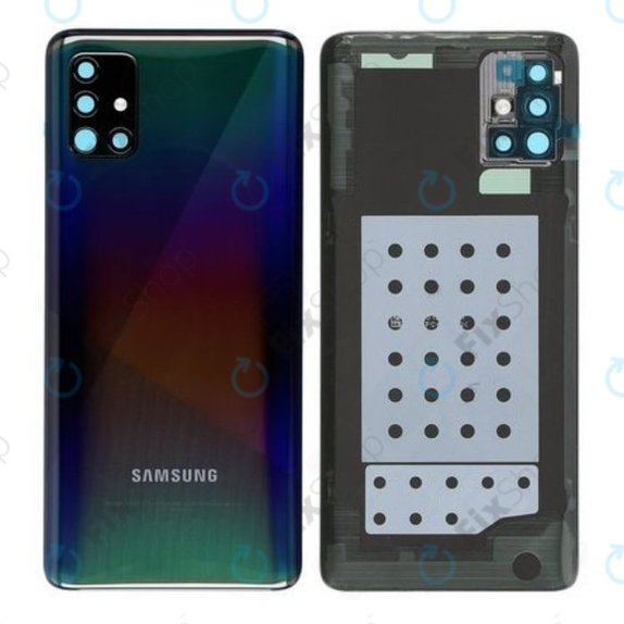 Samsung Galaxy A51 A515F - Poklopac baterije (Prism Crush Black) - GH82-21653B Originalni servisni paket