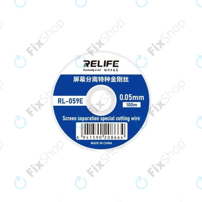 Relife RL-059E - Žica za Separaciju LCD Zaslona (0.05MM x 100M)
