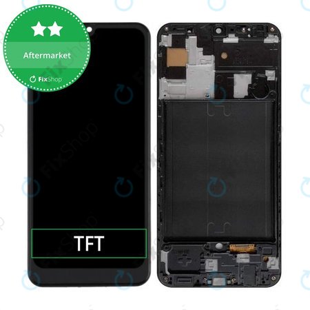 Samsung Galaxy A50 A505F - LCD zaslon + zaslon osjetljiv na dodir + okvir TFT (crni)