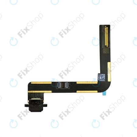 Apple iPad Air - Konektor za punjenje + savitljivi kabel (crni)