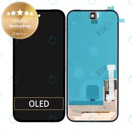 Google Pixel 9a GTF7P GTF7P - LCD zaslon + zaslon osjetljiv na dodir - G949-01306-00 Genuine Service Pack