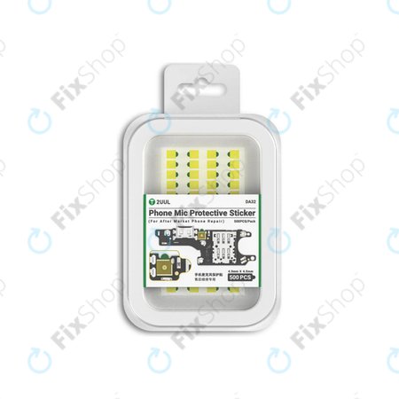 Zaštitne naljepnice za mikrofon telefona, 2UUL DA32, 500kom/pak
