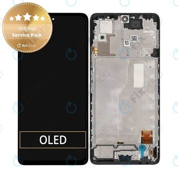 Xiaomi Redmi Note 10 Pro - LCD zaslon + zaslon osjetljiv na dodir + okvir - 56000200K600 Genuine Service Pack