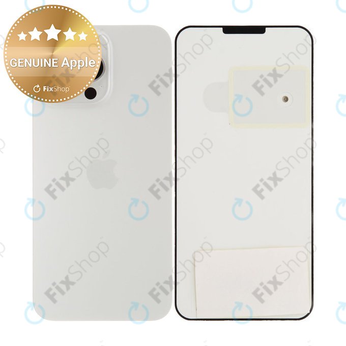 Stražnje staklo kućišta za iPhone 15 Pro Max | White Titanium | 661-36908 | Genuine Apple