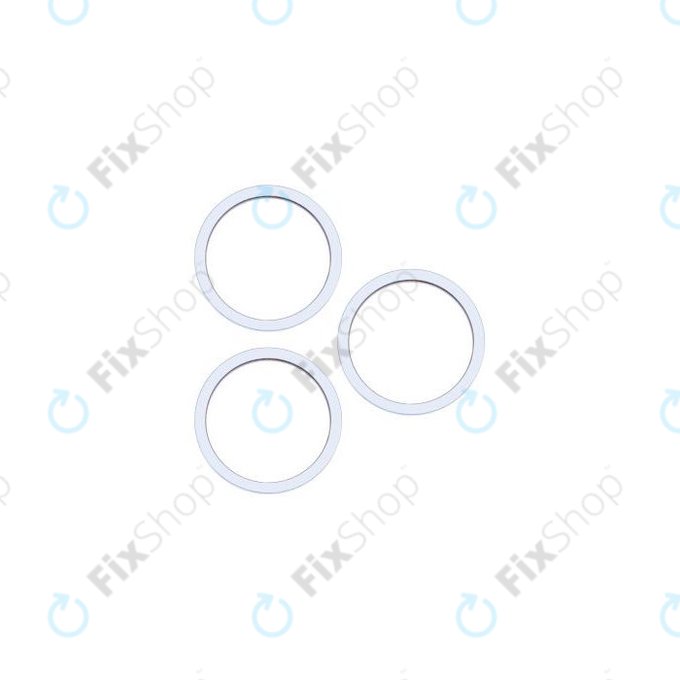 Apple iPhone 13 Pro, 13 Pro Max - Okvir stražnje leće kamere (plavi) - 3 kom