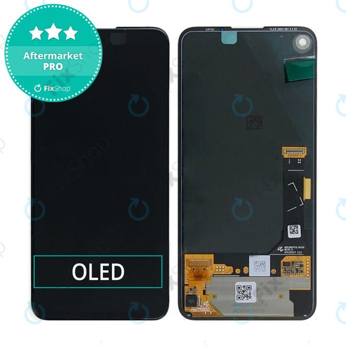 Google Pixel 4a 4G - LCD zaslon + zaslon osjetljiv na dodir OLED