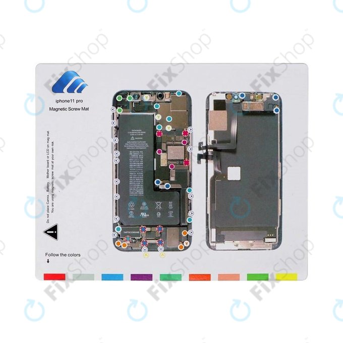 Magnetska podloga za vijke za iPhone 11 Pro