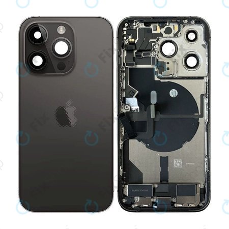 Apple iPhone 14 Pro - Stražnje Maska s malim dijelovima (Space Black)