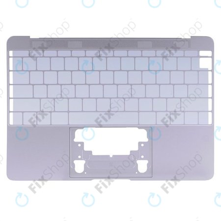 Apple MacBook 12" Retina A1534 (početak 2015.) - Gornji okvir tipkovnice US (srebrni)