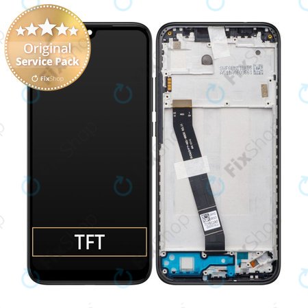 Xiaomi Redmi 7 M1810F6LG M1810F6LH - LCD zaslon + zaslon osjetljiv na dodir + okvir (Eclipse Black) - 560610115033, 560610096033 Originalni servisni paket