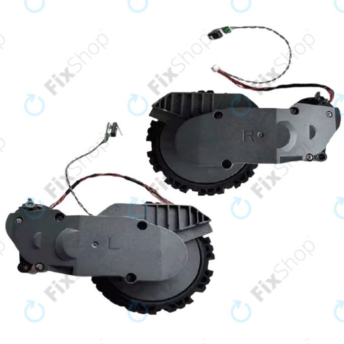 Xiaomi Roborock S8-series, Q5-series, Q8-series - Lijevi i desni kotač s motorom (Siva)