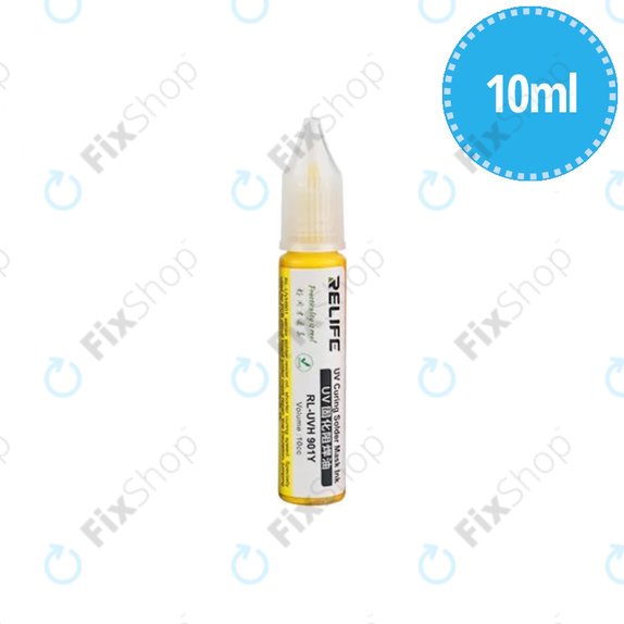 Relife RL-UVH901Y - UV Vytvrditeljiva Lemilica Maska - 10ml (Žuta)