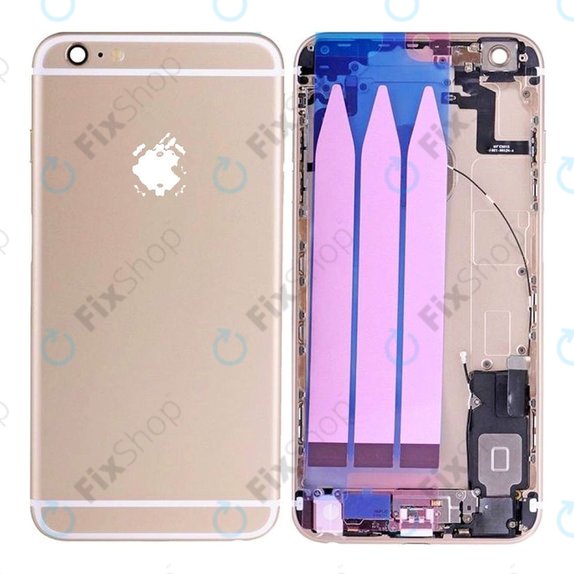 Apple iPhone 6S Plus - Stražnje Maska sa sitnim dijelovima (zlato)