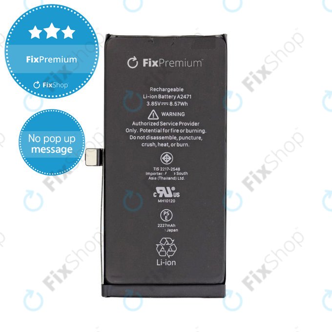 Baterija za iPhone 12 Mini, 2227mAh, DIAGNOSTIC