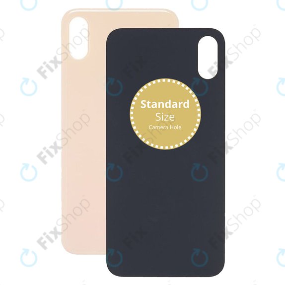 Apple iPhone XS - Stražnje staklo kućišta (zlatno)