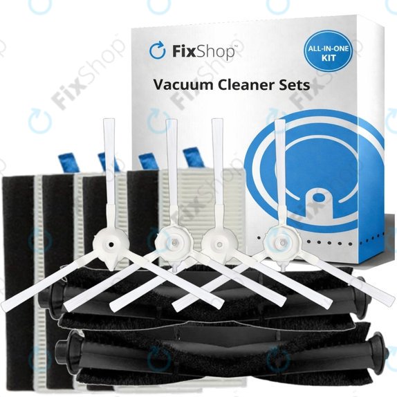 Set rezervnih dijelova za Rowenta X-Plorer S75 (2x Glavna četka, 4x Filter, 4x Bočna četka)