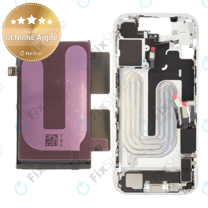 Srednji okvir s baterijom za iPhone 17 | White | ZD076-00749 | Genuine Apple