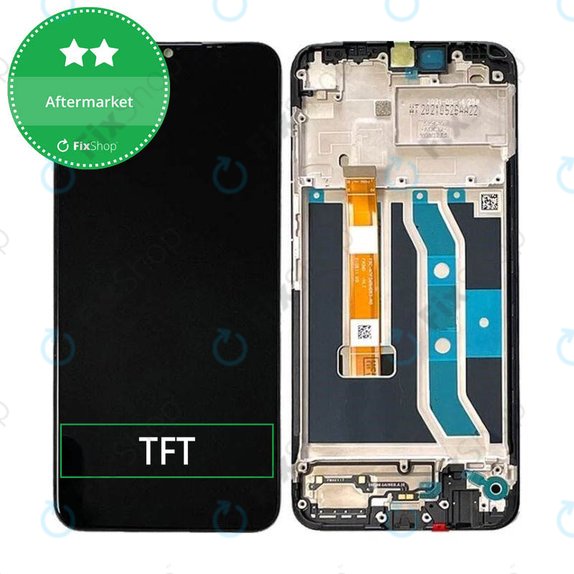 Realme C21Y RMX3261 RMX3263 - LCD zaslon + zaslon osjetljiv na dodir + okvir TFT