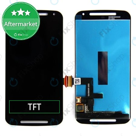 Motorola Moto G XT1068 - LCD zaslon + zaslon osjetljiv na dodir (crni)