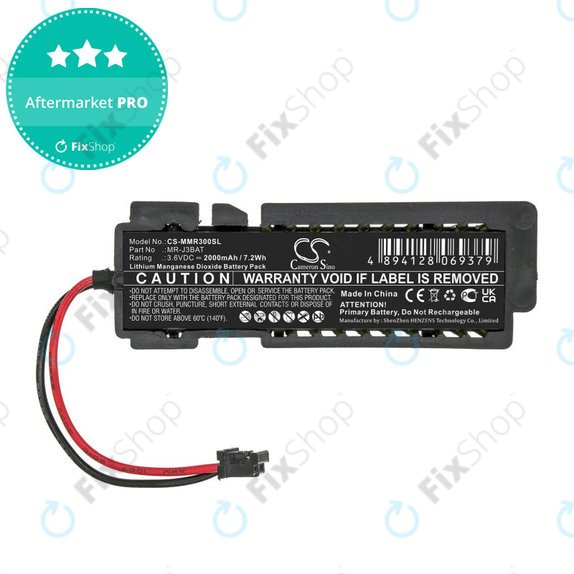 Baterija za Mitsubishi Melservo MR-J3, 2000mAh, Li-MnO2, 3.6V, MR-J3BAT, HQ