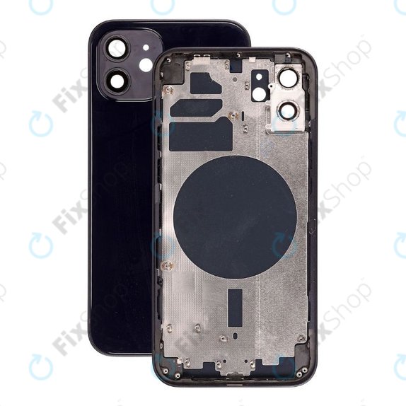 Apple iPhone 12 - Stražnje Maska (crno)