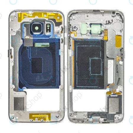 Samsung Galaxy S6 Edge G925F - Srednji okvir (Black Sapphire) - GH96-08376A Genuine Service Pack