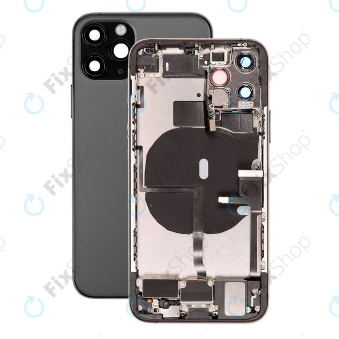 Apple iPhone 11 Pro - Stražnje Maska s malim dijelovima (Space Gray)