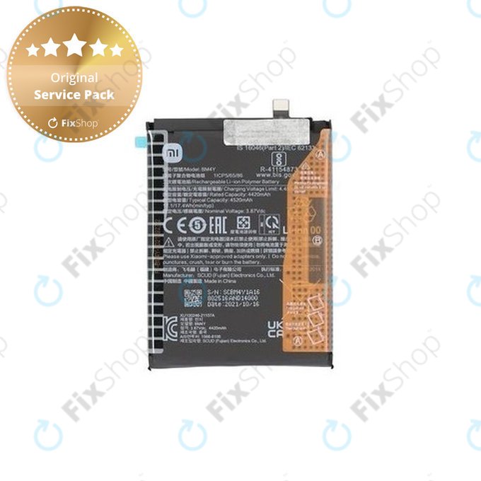 Xiaomi Mi 11i, Poco F3 - Baterija BM4Y 4520mAh - 460200005B5S Originalni servisni paket