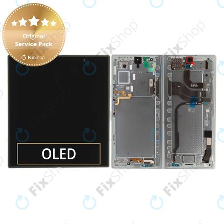 Samsung Galaxy Z Fold 7 F966B - LCD zaslon + zaslon osjetljiv na dodir + okvir (Mint) - GH82-37548D Genuine Service Pack