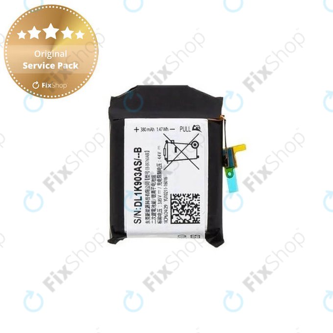 Samsung Gear S3 Frontier R760, R765, Classic R770 - Baterija EB-BR760ABE 380mAh - GH43-04699A Genuine Service Pack