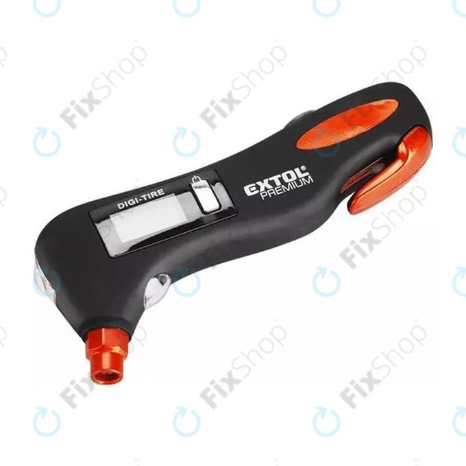 Extol Premium 8863050 Hitna pomoć - Mjerač tlaka u gumama 5u1