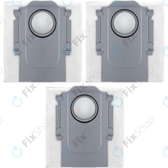 Vrećica za prašinu, 3 kom za Xiaomi Roborock Qrevo Curv, Qrevo Edge, S8 MaxV Ultra, S8 Max Ultra, Saros 10, Saros 10R, QV-series
