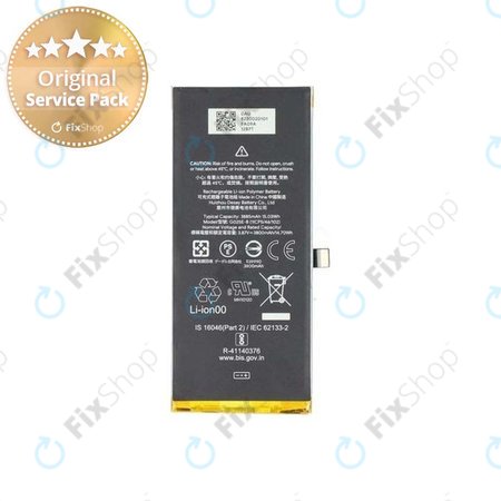 Google Pixel 4a 5G - Baterija 3885 mAh GT025E-B - G823-00201-01 Originalni servisni paket