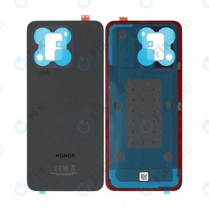 Honor X8a - Poklopac baterije (Midnight Black) - 0235AEUP Genuine Service Pack
