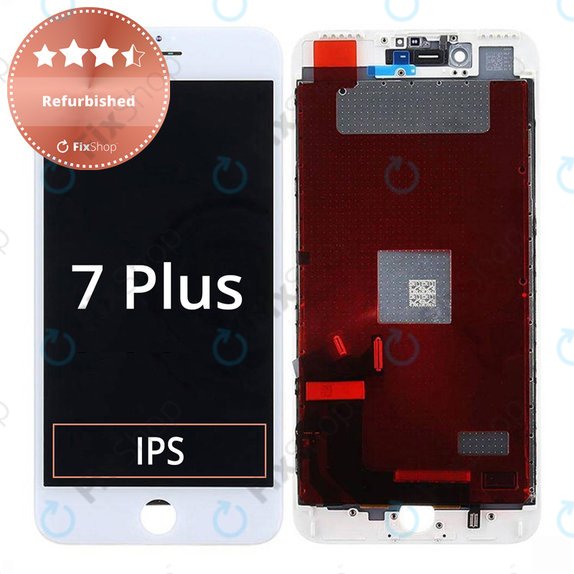 Apple iPhone 7 Plus - LCD zaslon + zaslon osjetljiv na dodir + okvir (bijeli) Refurbished