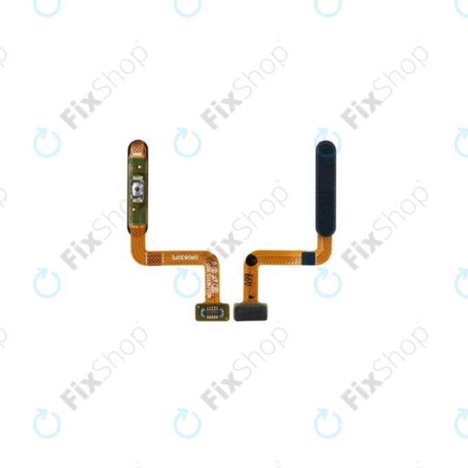 Samsung Galaxy M51 M515F - Senzor otiska prsta + savitljivi kabel (crni) - GH96-13764A Genuine Service Pack