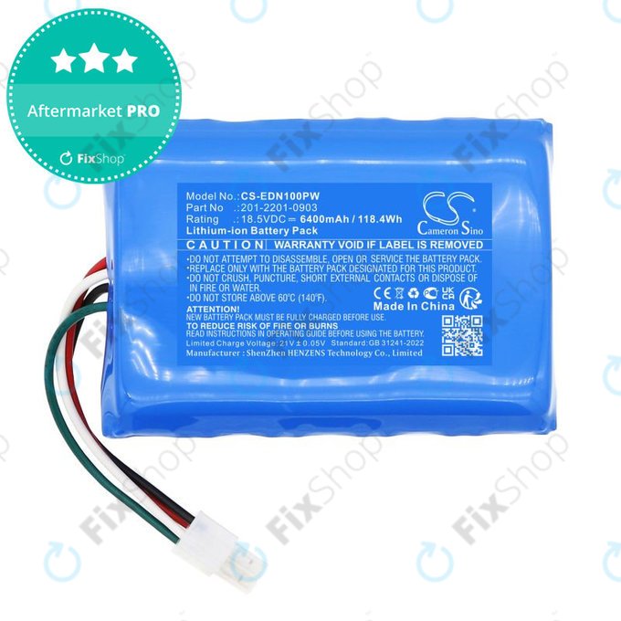 Baterija za Ecovacs BAIZE, G1-800, GX-600, GOAT G1, 6400mAh, Li-Ion, 18.5V, 201-2201-0903, HQ