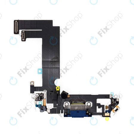 Apple iPhone 12 Mini - Konektor za punjenje + savitljivi kabel (plavi)