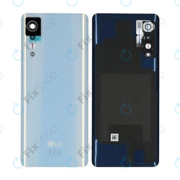 LG Velvet 5G - Poklopac baterije (Aurora bijela) - ACQ30087631 Originalni servisni paket