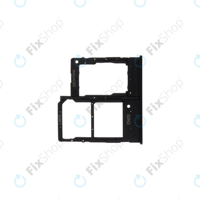 Samsung Galaxy A20e A202F - Sim tray (crna) - GH98-44377A Genuine Service Pack