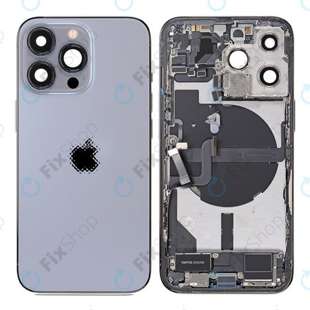 Apple iPhone 13 Pro - Stražnje Maska s malim dijelovima (plavo)