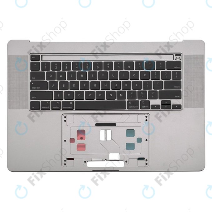 Apple MacBook Pro 16" A2141 (2019) - Gornji okvir tipkovnice + Tipkovnica UK (Space Gray)